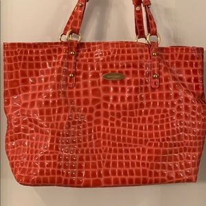 Brahmin large embossed purse